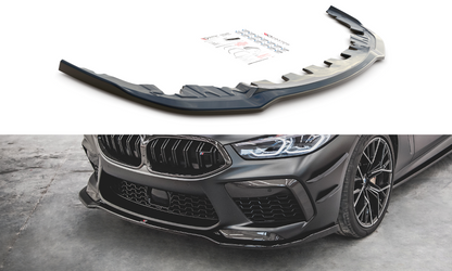 Front Ansatz V.2 für BMW M8 Gran Coupe F93 schwarz Hochglanz