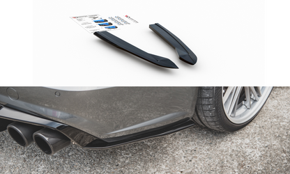 Heck Ansatz Flaps Diffusor für Audi S6 / A6 S-Line C7 FL