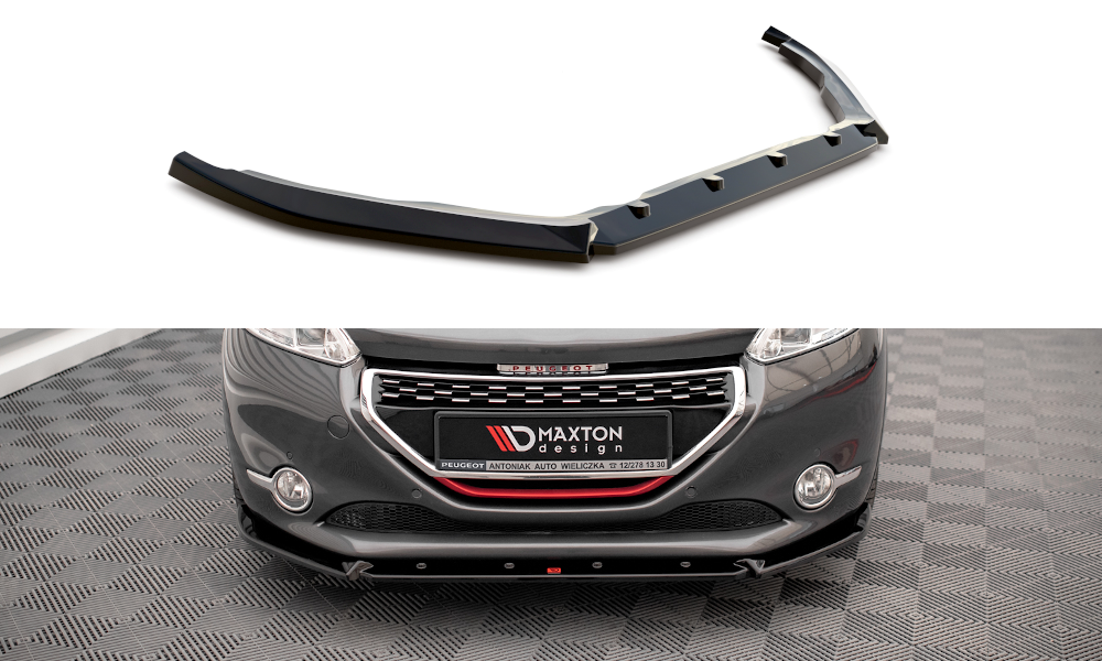 Front Ansatz V.2 für Peugeot 208 GTi Mk1 Carbon Look