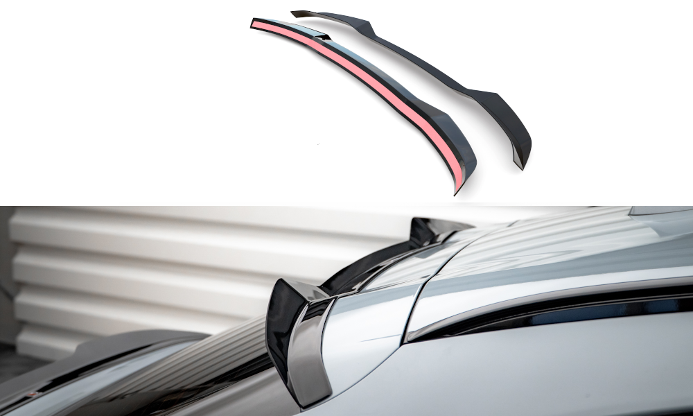 Spoiler CAP V.2 für BMW X4 M-Paket G02 Facelift schwarz Hochglanz