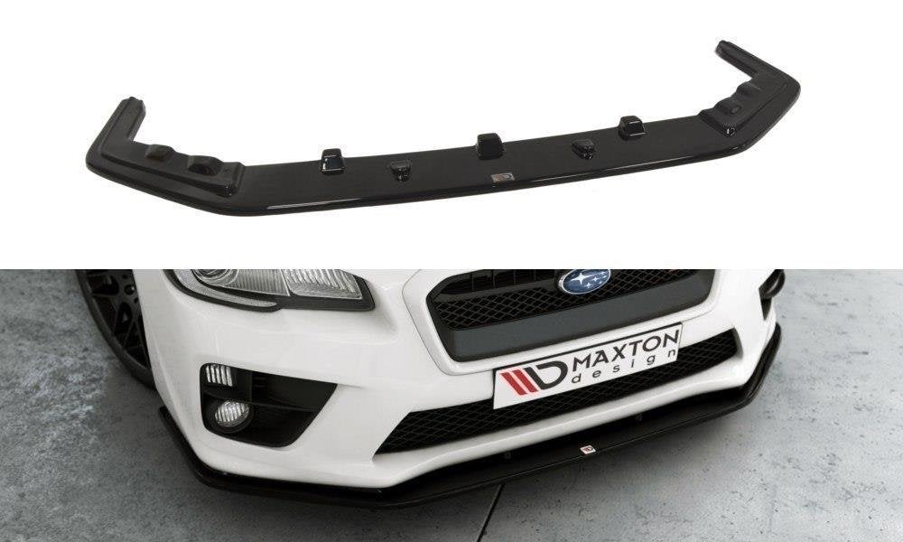 Front Ansatz für v.2 SUBARU WRX STI Carbon Look