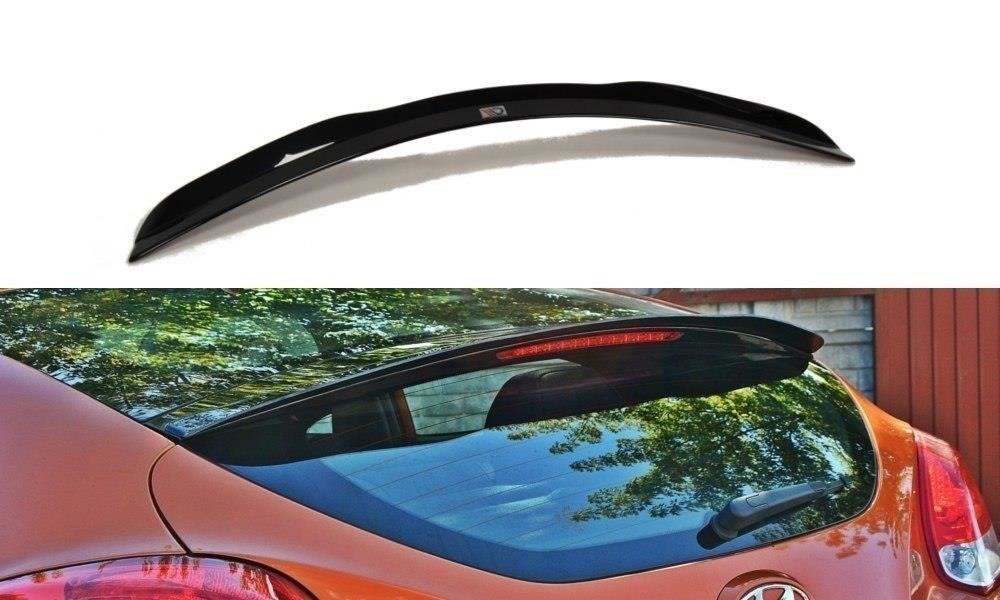 Spoiler CAP für Hyundai Veloster schwarz matt