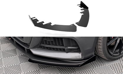 Front Flaps Audi S3 Sportback 8V Facelift schwarz Hochglanz