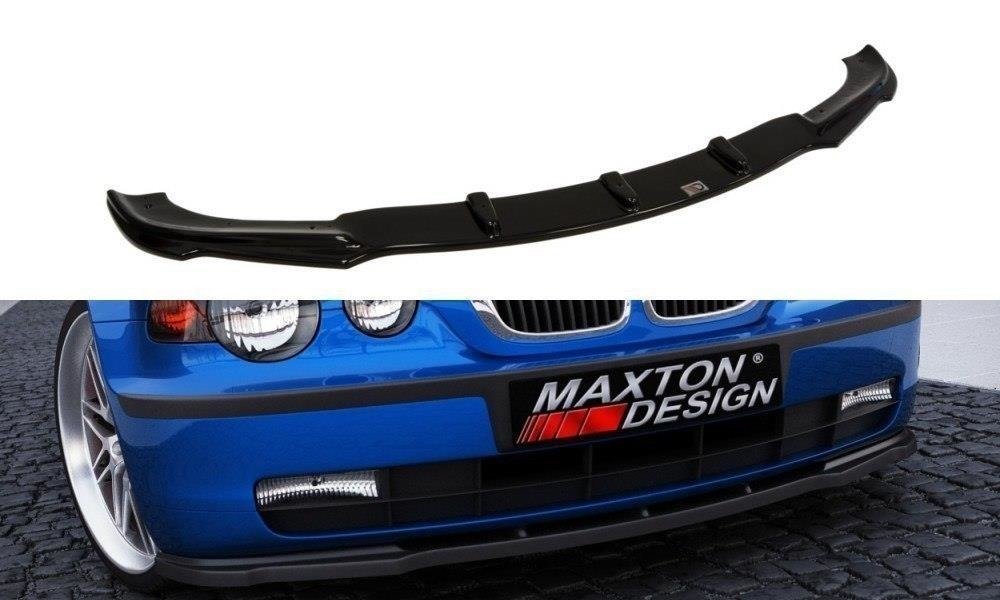 Front Ansatz für BMW 3er E46 COMPACT schwarz matt