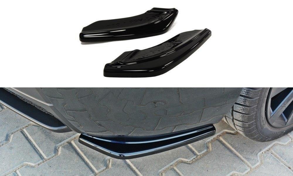 Heck Ansatz Flaps Diffusor für MAZDA 3 MPS MK1 (PREFACE) Carbon Look