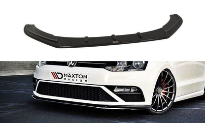 Front Ansatz für v.1 VW POLO MK5 GTI FACELIFT Carbon Look