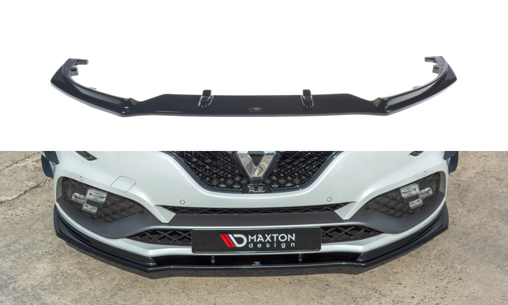 Front Ansatz V.1 für Renault Megane IV RS schwarz matt