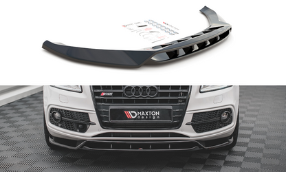 Front Ansatz für Audi SQ5 Mk1 (8R) schwarz matt