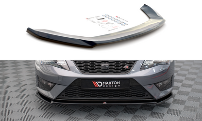 Front Ansatz V.2 für Seat Leon FR / Cupra Mk3 Carbon Look
