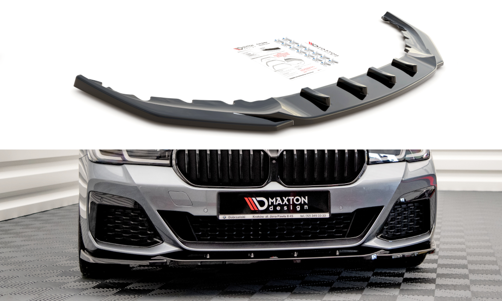 Front Ansatz V.2 für BMW 5er G30 Facelift M-Paket Carbon Look