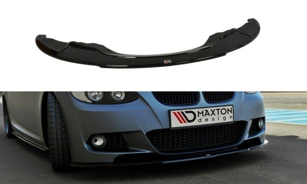 Front Ansatz für BMW 3er E92 M Paket schwarz matt