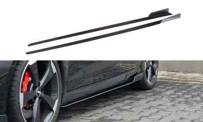 Sport Seitenschweller Ansatz für V.2 für Audi RS3 8V FL Sportback