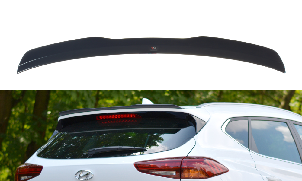 Spoiler CAP für Hyundai Tucson Mk3 Facelift schwarz matt