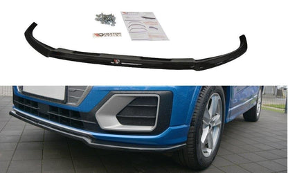 Front Ansatz für Audi Q2 Mk.1 schwarz Hochglanz