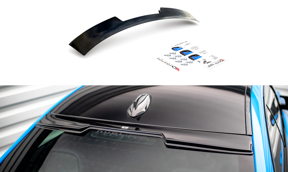 Heckscheiben Spoiler für BMW M2 F87 schwarz matt