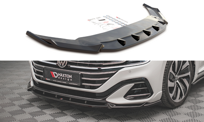 Front Ansatz V.1 für Volkswagen Arteon R-Line Facelift Carbon Look