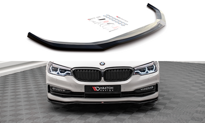 Front Ansatz V.1 für BMW 5er G30 schwarz Hochglanz