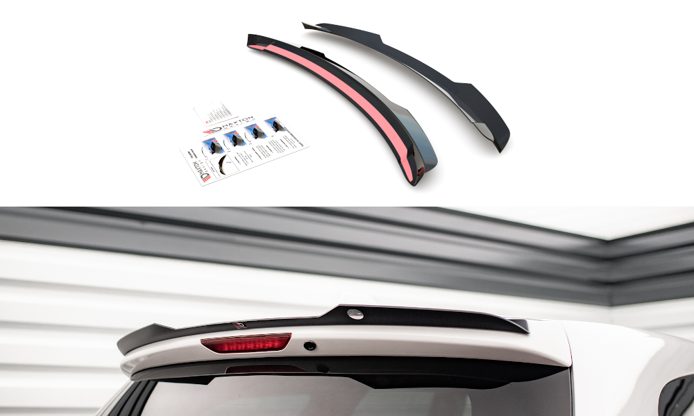Spoiler CAP für Dodge Durango RT Mk3 schwarz Hochglanz