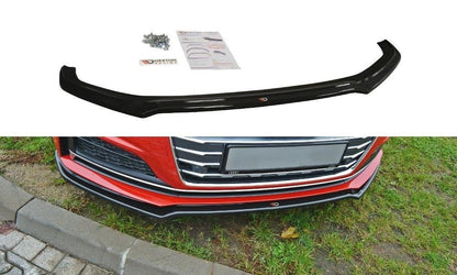 Front Ansatz V.1 für Audi S5 / A5 S-Line F5 Coupe / Sportback schwarz matt