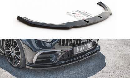Front Ansatz V.2 für Mercedes-Benz CLS AMG-Line / 53AMG C257 Carbon Look