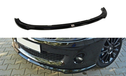 Front Ansatz für RENAULT CLIO III RS schwarz matt