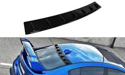 Heckscheiben Spoiler für Subaru WRX STI schwarz matt