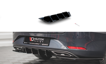 Diffusor Heck Ansatz für Seat Leon FR ST Mk4 schwarz matt