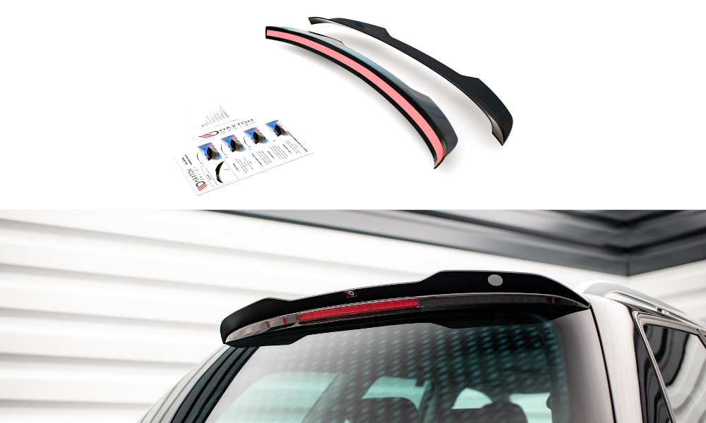 Spoiler CAP für Seat Exeo ST schwarz matt