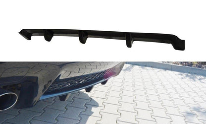 Diffusor Heck Ansatz für Lexus RC F schwarz Hochglanz