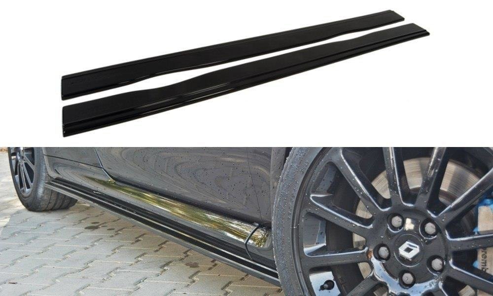 Seitenschweller Ansatz für RENAULT CLIO MK3 RS Carbon Look