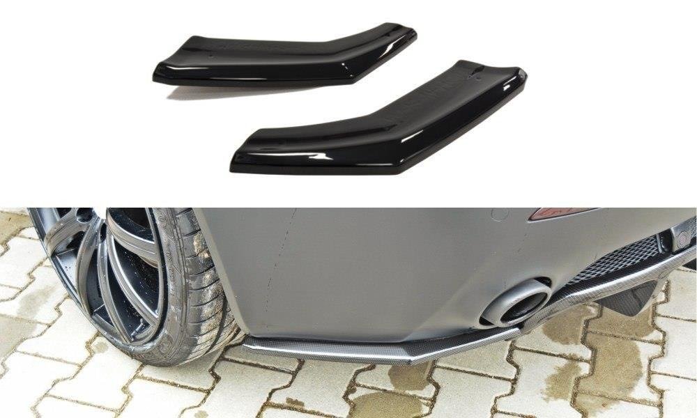 Heck Ansatz Flaps Diffusor für ASTON MARTIN V8 VANTAGE Carbon Look