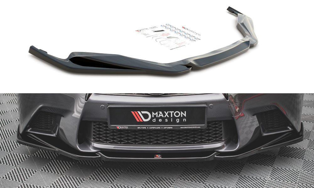 Front Ansatz V.2 für Lexus GS F Sport Mk4 (L10) schwarz matt