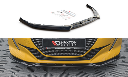 Front Ansatz V.2 für Peugeot 208 Mk2 Carbon Look