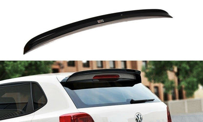 Spoiler CAP für VW POLO MK5 GTI Facelift Carbon Look
