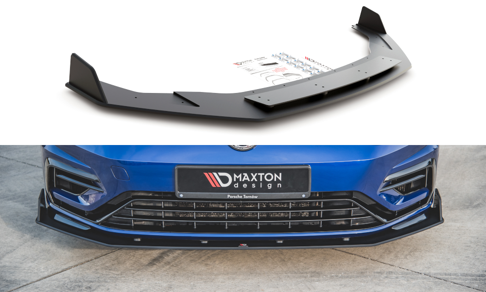 Robuste Racing Front Ansatz V.2 für passend für VW Golf 7 R / R-Line Facelift