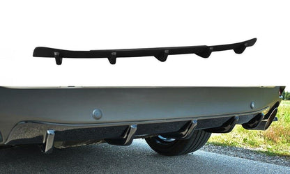 Diffusor Heck Ansatz für Mazda 6 GJ (Mk3) Wagon schwarz matt