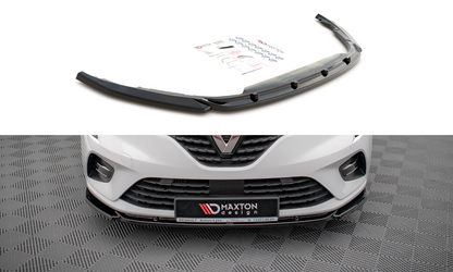 Front Ansatz V.1 für Renault Clio Mk5 schwarz matt