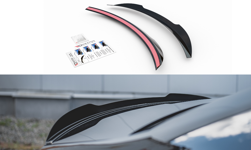 Spoiler CAP für Mercedes-Benz CLS AMG-Line / 53AMG C257  schwarz Hochglanz