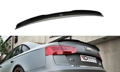 Spoiler CAP für AUDI A6 C7 S-LINE SEDAN Carbon Look