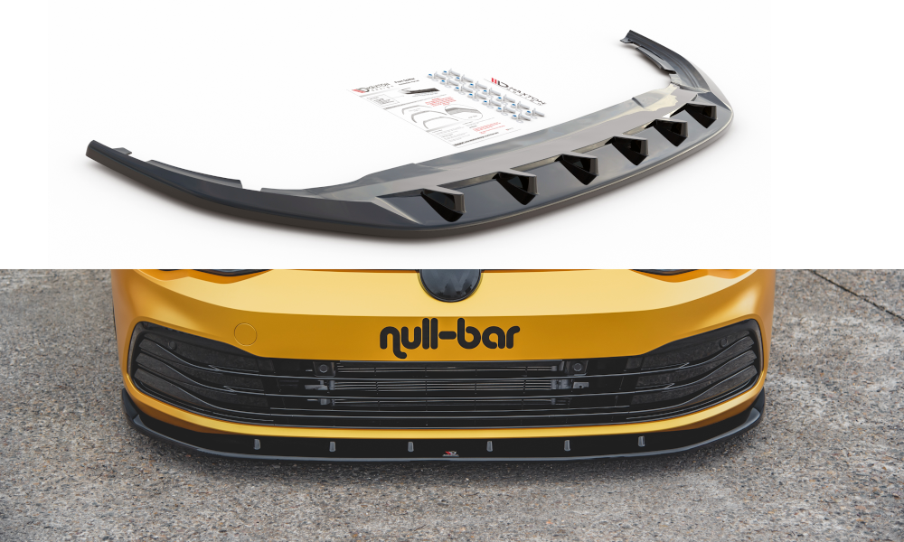 Front Ansatz V.1 für VW Golf 8  Carbon Look