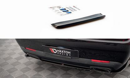 Mittlerer Diffusor Heck Ansatz für Dodge Challenger RT Mk3 Facelift schwarz matt