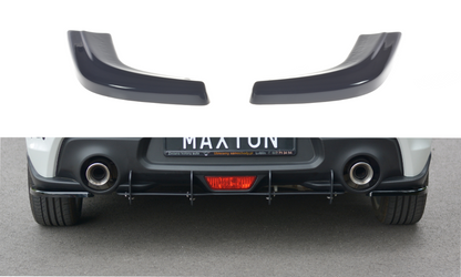 Heck Ansatz Flaps Diffusor für SUZUKI SWIFT 6 SPORT Carbon Look