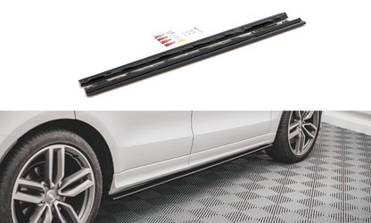 Seitenschweller Ansatz für Audi SQ5 Mk1 (8R) Carbon Look