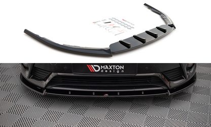 Front Ansatz V.1 für Toyota Avensis Mk3 Facelift Carbon Look