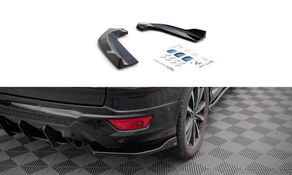 Heck Ansatz Flaps Diffusor für Ford Escape ST-Line Mk3 schwarz Hochglanz