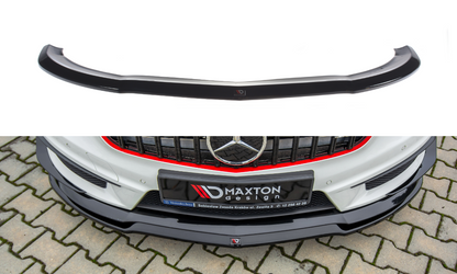 Front Ansatz für Mercedes A45 AMG W176 schwarz Hochglanz