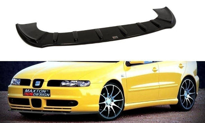 Front Ansatz für SEAT LEON MK1 mit Sport Stoßstange Carbon Look