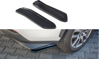 Heck Ansatz Flaps Diffusor für Lexus NX Facelift(Hybrid) schwarz Hochglanz
