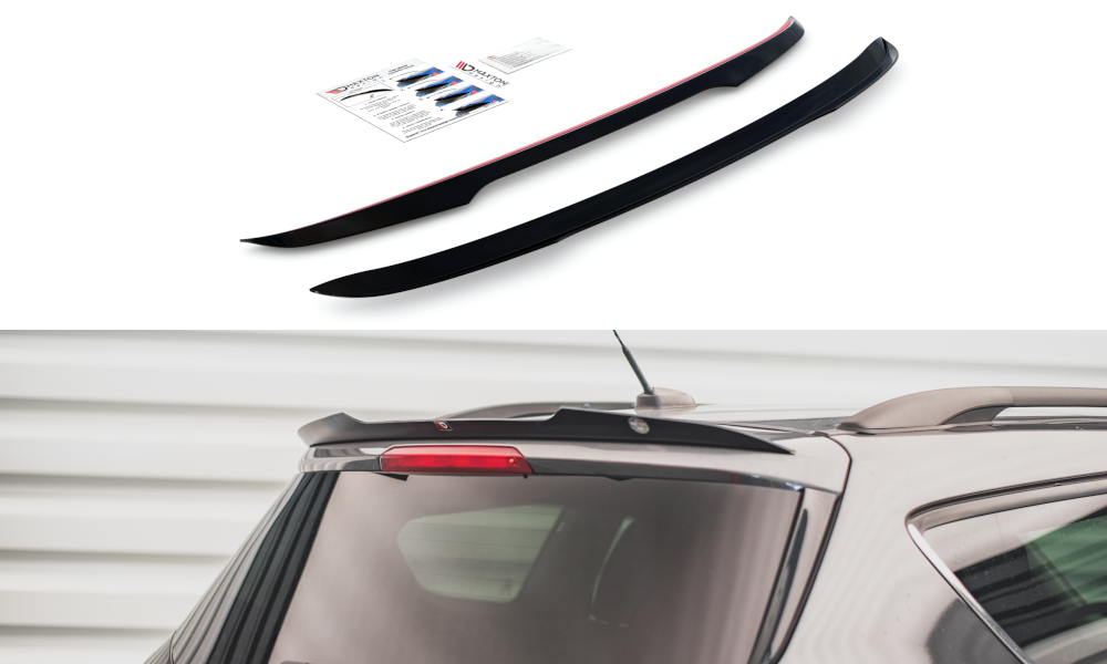 Spoiler CAP für Ford Escape Mk3 schwarz matt
