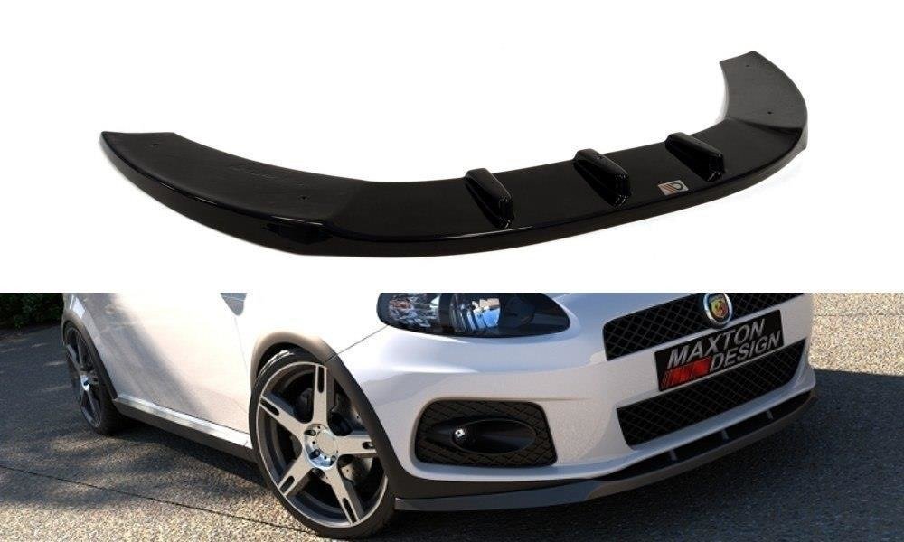 Front Ansatz V.1 für FIAT GRANDE PUNTO ABARTH schwarz matt